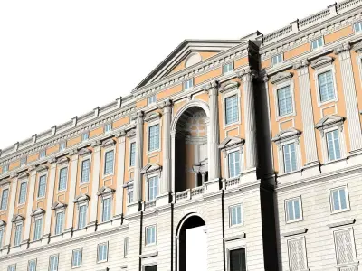 Royal Palace at Caserta Reggia 3D model