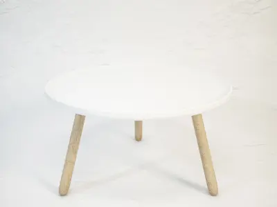 Tablo table by normann Copenhagen Free 3D model