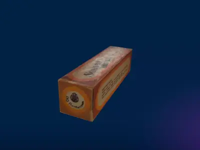 Solid Fuel Tablets Low-poly 3D model