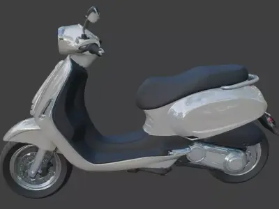 Modern Electric Scooter 3D model purchase