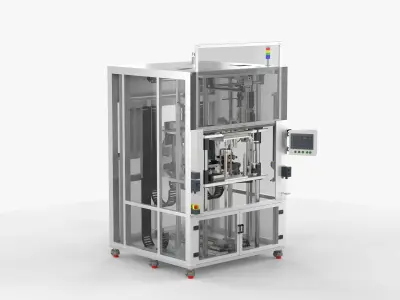 Automatic Motor Rotor and Stator Assembly Machine 3D model