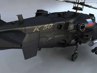 Ka-50 Black Shark  3D model