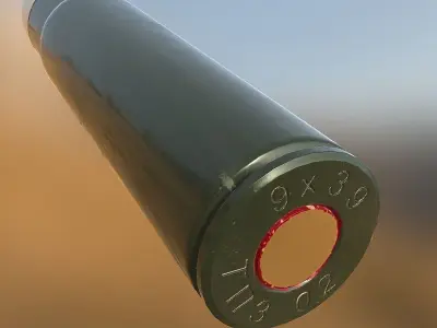 Bullet 9x39 Free 3D model