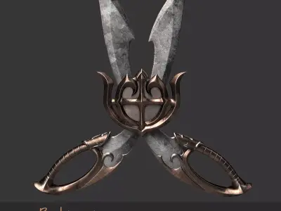 Boobi series - Armor D 3D model