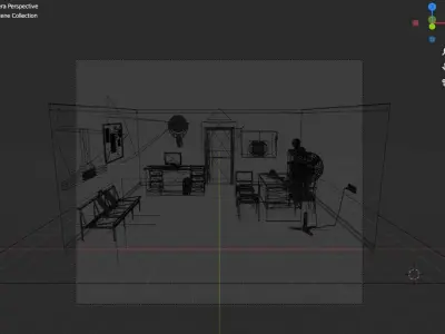 Police center 3D model