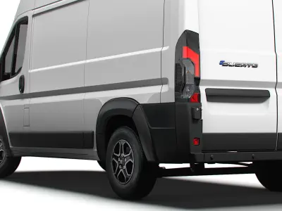 Fiat e Ducato Van L2H3 2024 3D model