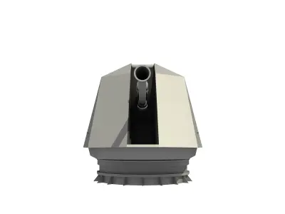 3D 57 mm BOFORS GUN 3D model