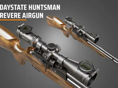 Daystate Huntsman Revere Airgun 3D model
