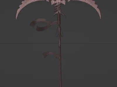  Eyes Sickle 3D model