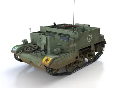 Bren Gun Carrier - BUC - T12648   3D model