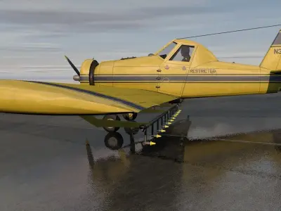 Air Tractor AT-300 3D model