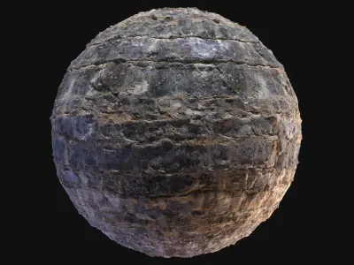 Rock Cliff - 5 Scanned Texture Pack - Part 01 Texture