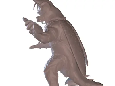 Megalon Godzilla 1973 For 3dPrint 3D print model