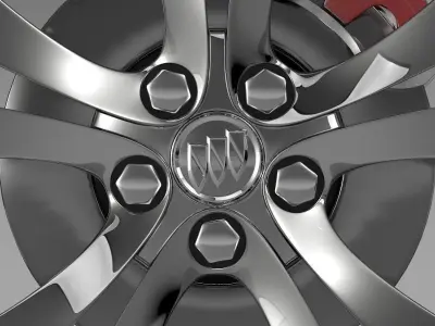 Buick Regal wheel 3D model
