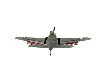 Douglas SBD - WW2 Plane Low-poly 3D model