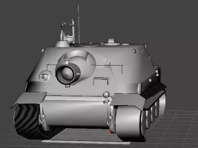 Sturmpanzer VI Sturmtiger Free 3D print model