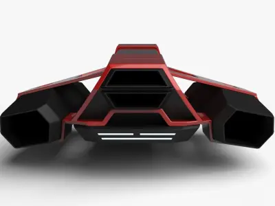 Racing Spaceship Betelgeuse 3D model