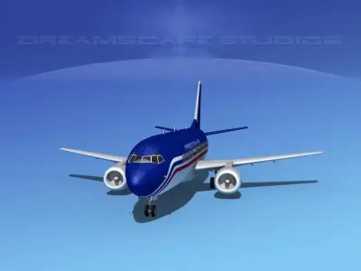 Boeing 737-300 Freedom Air 3D model
