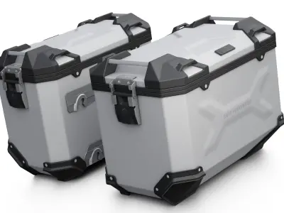 SW-Motech pannier case Low-poly 3D model