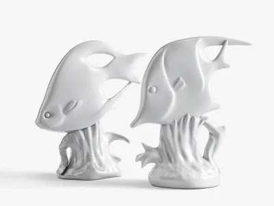 go-fish suviner Low-poly 3D model