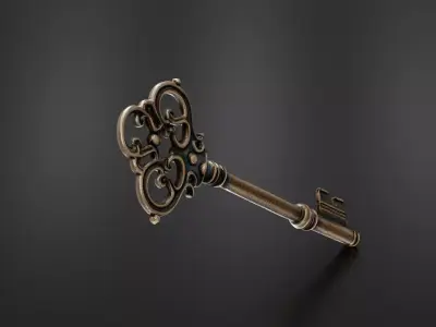 Old key 3D print model purchase