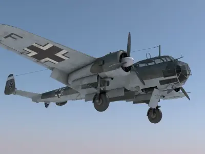 Dornier Do-17Z 3D model