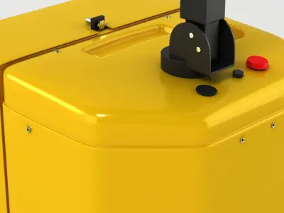 Warehouse Pallet Truck 3D model