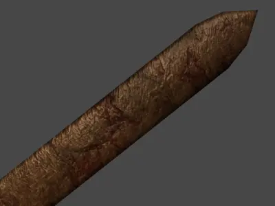 Short Sword2 Low-poly 3D model