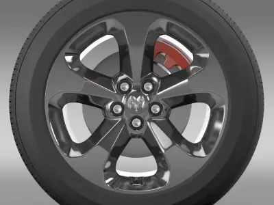 Ram Promaster City Tradesman wheel 2015 3D model