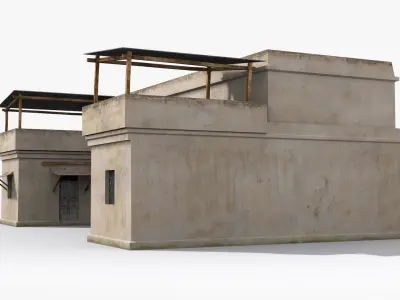 Arab xx23 Low-poly 3D model