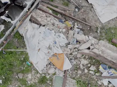 USCANS Ukraine Debris set 3 Low-poly 3D model