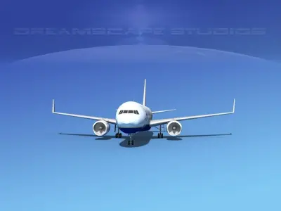 Boeing 767-300 Air Charter Intl 3D model