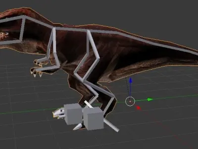 T-Rex t - rex dinosaur 3D model