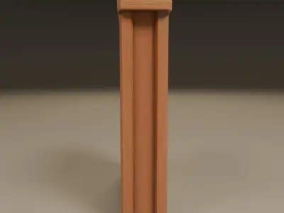 book shelf 3D print model