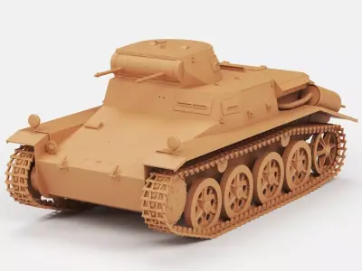 LKA Leichte Kampfwagen Ausland 3D print model