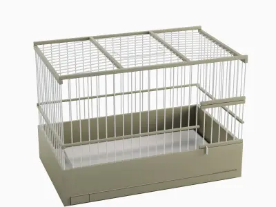 Small Birdcage 02 3D model