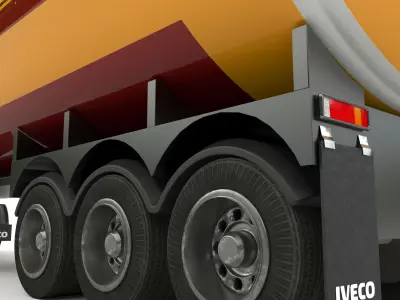 iveco stralis 3D model