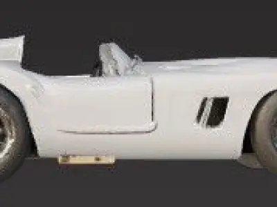 Classic Car 3D Model with Historic Precision 3D print model