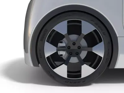 Car Wheel 3D model 3D model