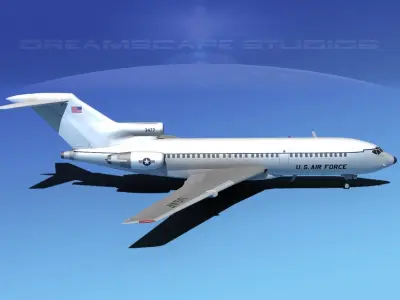 Boeing C-22A USAF 4 3D model