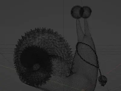 Snail 04 3D model