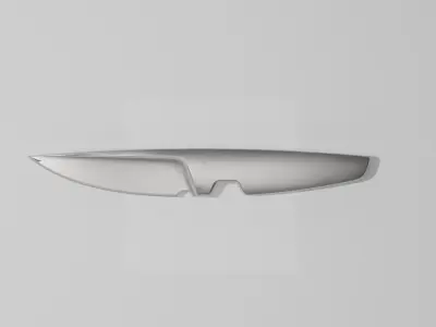 Kitchen Knife Free 3D model purchase