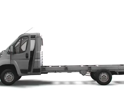 Peugeot Boxer Chassis HQInterior SCab 4035WBXL 2023 3D model