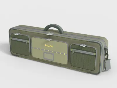 FISHING GEAR Low-poly 3D model