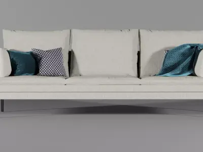 Zanotta William Couch Free 3D model