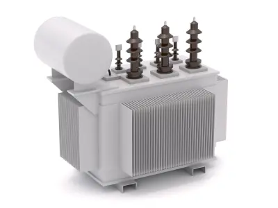 Electric Transformer 3D model