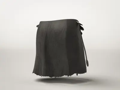 Roman Militar Gladiator Armor War Skirt  Low-poly 3D model