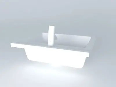 starck 3 sink Free 3D model