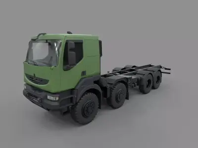 Renault Kerax Military 3D model