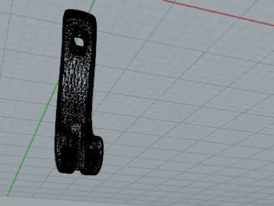 Orecchino modello E Free 3D model